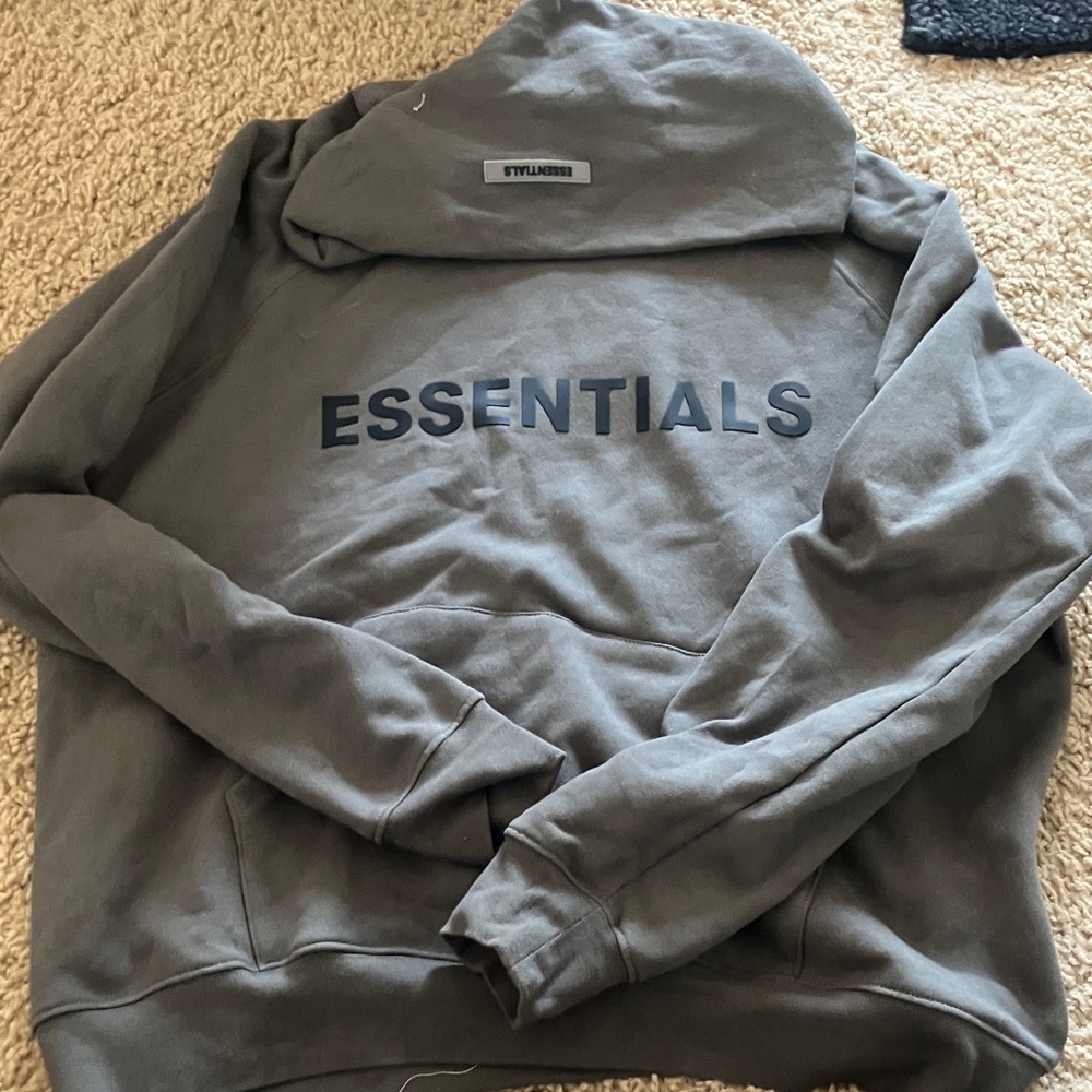 real Essentials Gray Sweatshirt